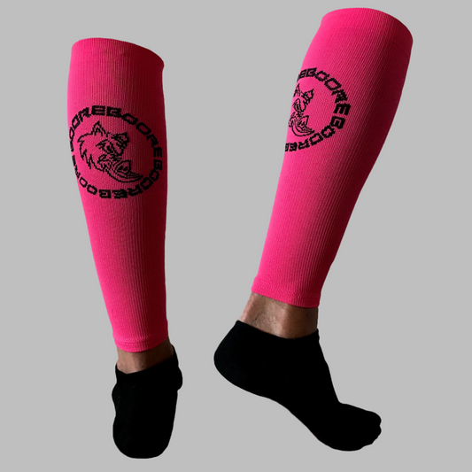 Calf Compression Sleeve Pink XL